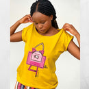 Damen T-Shirt "Ballerina"