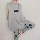 Hand-printed Leggins