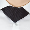 No Tie Grau Kontrastnaht