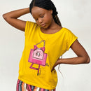 Damen T-Shirt "Ballerina"