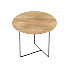 Beistelltisch "Eiche" schwarz