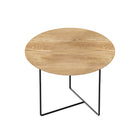 Beistelltisch "Eiche" schwarz