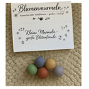 Blumenmurmeln - kleine Murmeln, große Blütenfreude