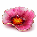 Handgefertigte Dekoschale aus Epoxidharz – Blütenform