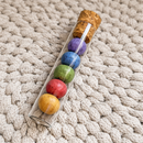 Blumenmurmeln im Reagenzglas