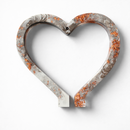 Personalisiertes Deko-Herz aus Epoxidharz