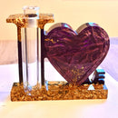 Herz „LOVE“ aus Resin – dekoratives Set