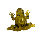 Handgemachter Dekofrosch „Biene“ aus Epoxidharz