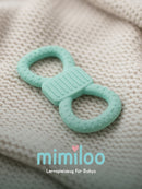 mimiloo - Beißring und Lernring - Farbe: Mint