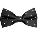 Fliege schwarz mit Punkten "Blickfänger"