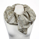 Collierschal "Royal" Grau-Beige