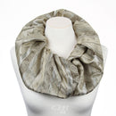 Collierschal "Royal" Grau-Beige