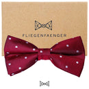 Fliege rot mit Punkten "Blickfänger"