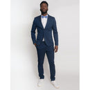 Fliege "Mats" hellblau