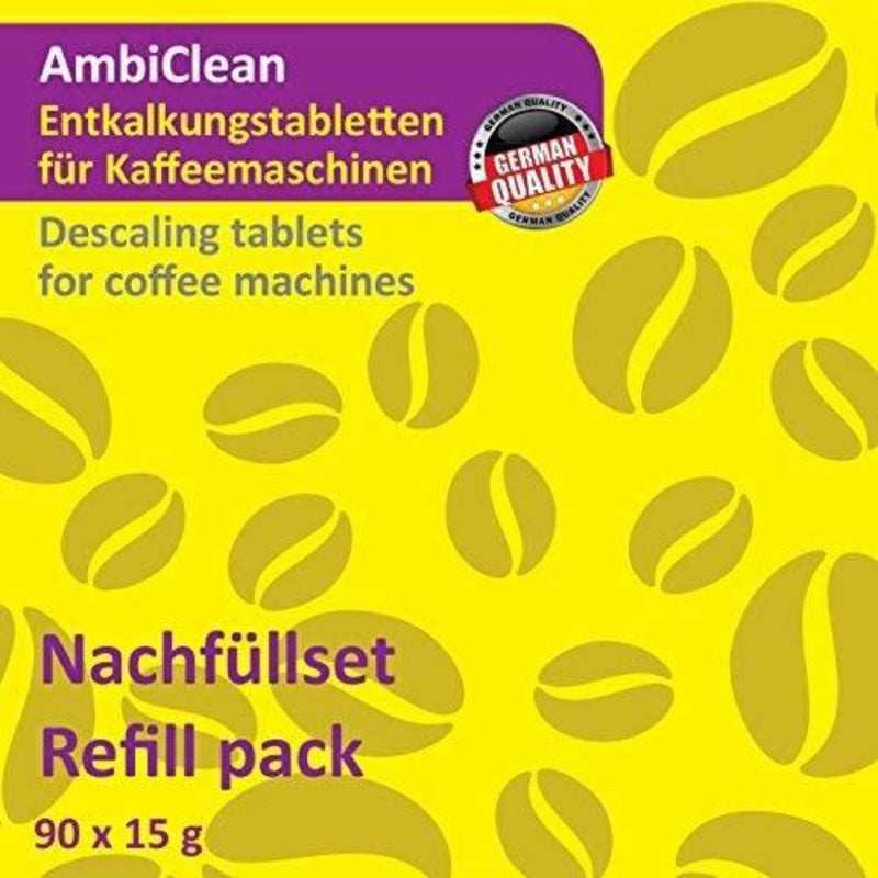 Nachfüllpack  Entkalkertabletten für Kaffeevollautomaten 90 Stück