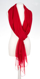 Seidenschal Red Romance