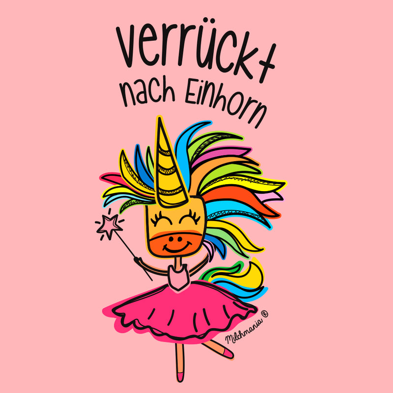 Langarmshirt "verrückt nach Einhorn"