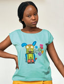 Damen T-Shirt "Hund"