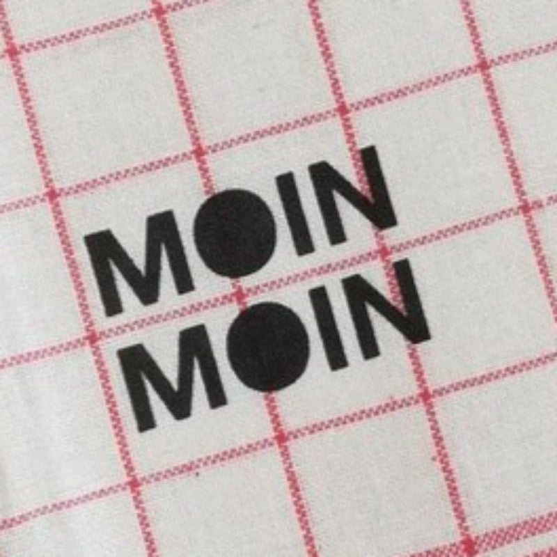 Geschirrtuch "Moin Moin" kariert