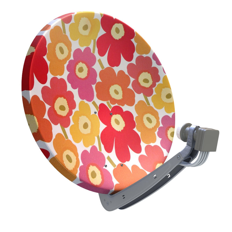 Satellitenschüssel "Unikko"