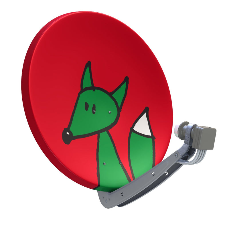Satellitenschüssel "Fuchs"