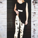 Hand-printed Leggins