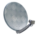 Satellitenschüssel "Kreis" grau