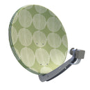 Satellitenschüssel "Kreis" grün