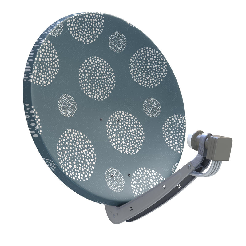 Satellitenschüssel "Kreise"