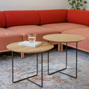 Beistelltisch "Eiche" schwarz